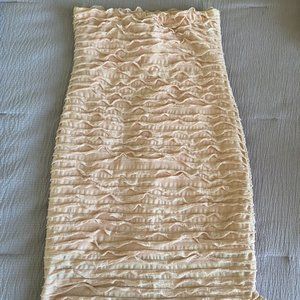 Light Pink Strapless Mini Dress